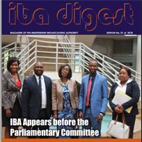 IBA Digest 5: First Edition of 2018