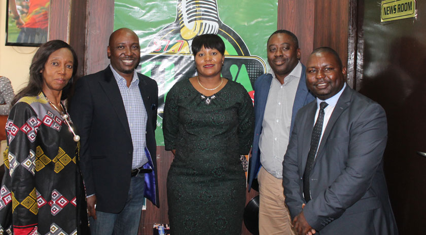 Minister Of Information And Broadcasting Services Familiarisation Visit To Flava FM